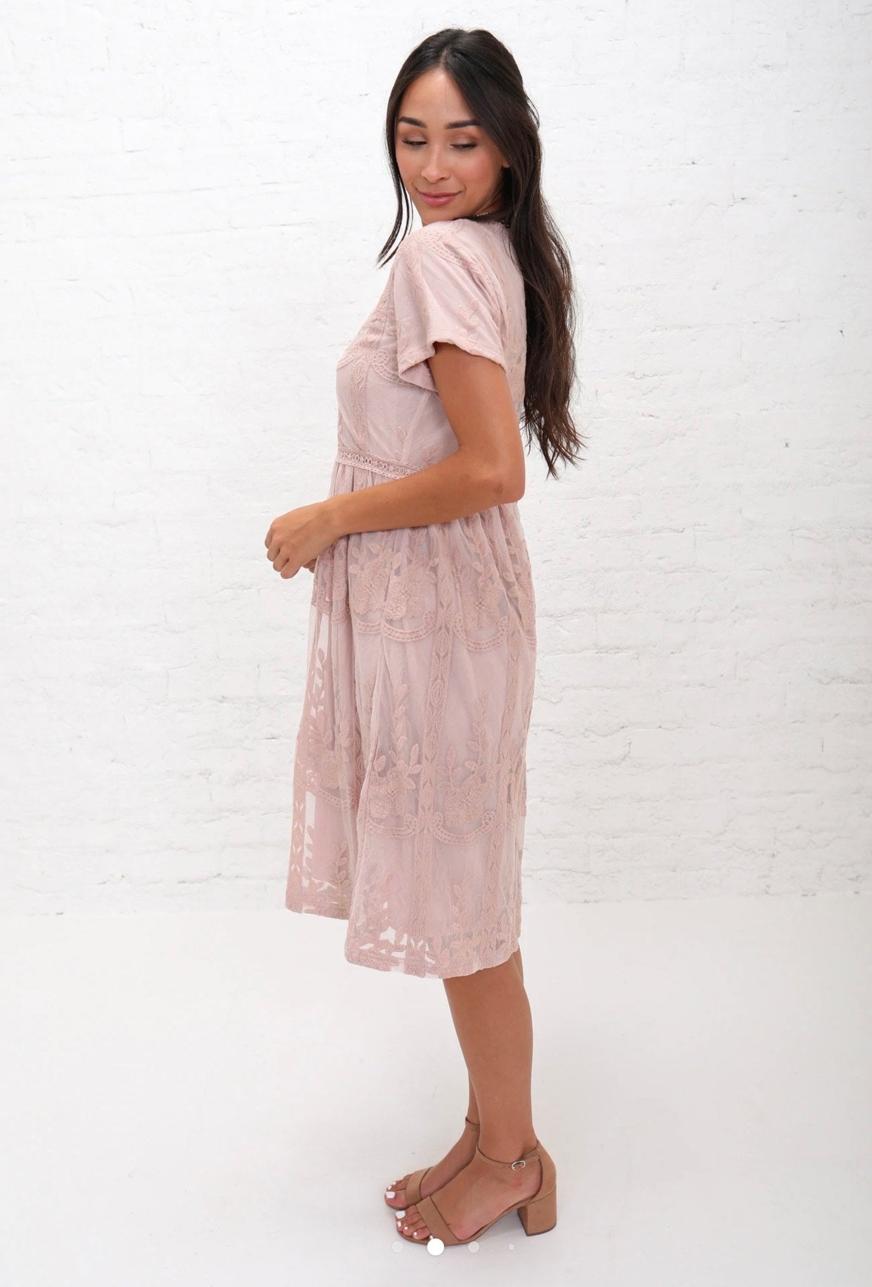 Cameo rose clearance dress